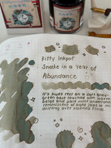 Kitty Inkpot - Snake in a Year of Abundance Ink 蛇和岁稔