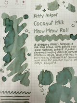 Kitty Inkpot - Coconut Milk Meow Meow Roll Ink