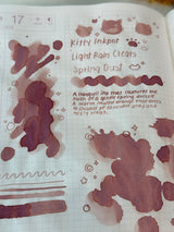 Kitty Inkpot – Light Rain Clears Spring Dust Ink 微雨濯春尘 (2025 Spring Limited Edition)
