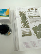 Kitty Inkpot – The Leaves Rustle as Autumn Comes Ink 木叶动秋声 (2025 Fall Limited Edition) ink swatch