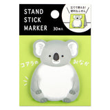 The popular sticky note series now has new designs! Featuring a big collection of adorable animals with fluffy bellies and bottoms, there’s sure to be one that catches your eye. Pick your favorite and brighten up your school or office with their irresistible charm ♪

1 pattern x 30 sheets
Package size: H102×W75×D7mm
Product size: Within H70×W55mm
Material: High-quality paper
Country of Origin: Japan