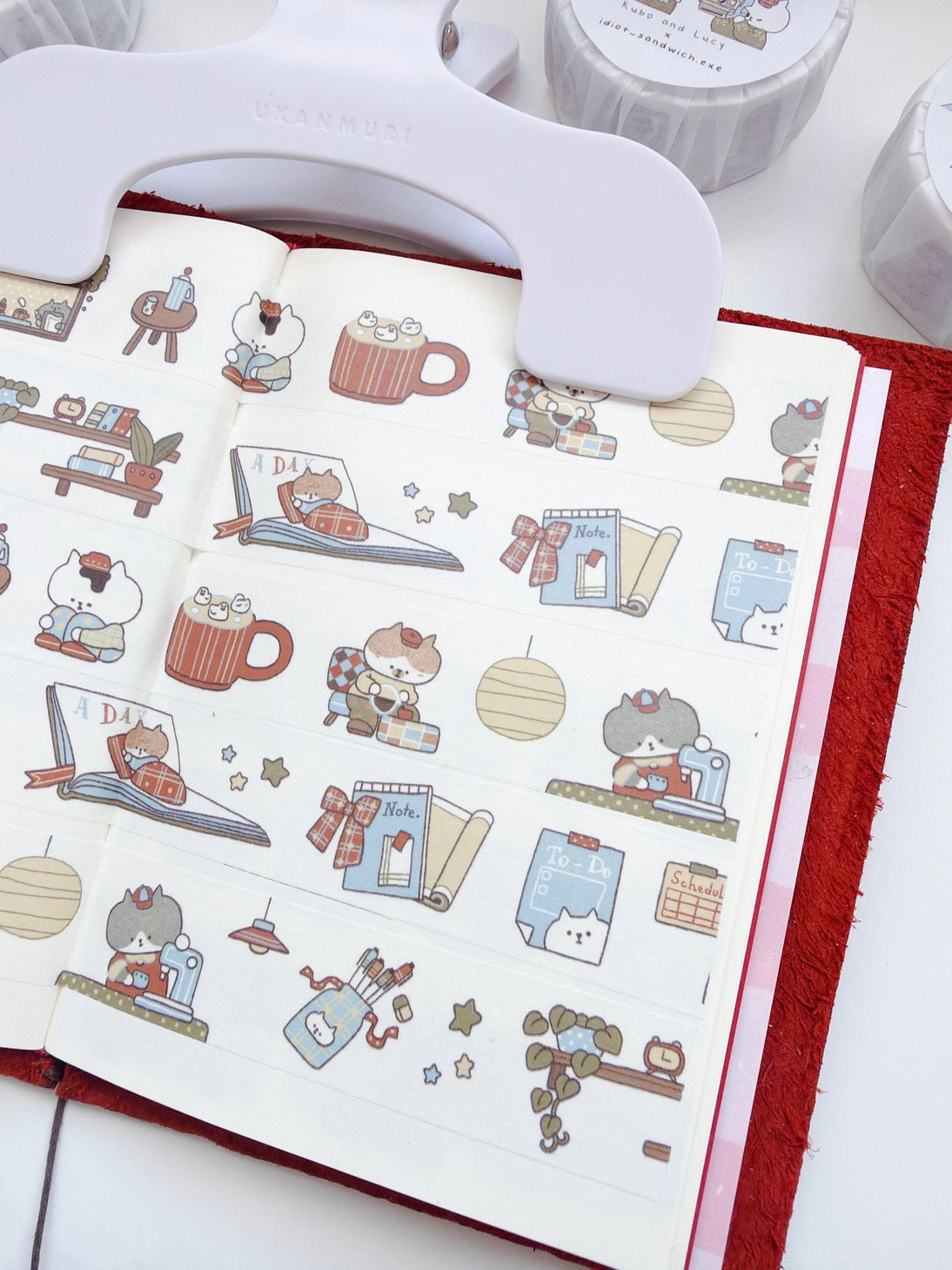 Kuboandlucy X Idiot Sandwich My Journal Sips V.1 (Cafe Journaling) Washi Tape

20mm Japanese Washi Tape
Exclusive collaboration with Idiot Sandwich
Perfect for all planners, journals or add a little personality to your letters or gift wrapping