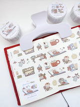 Kuboandlucy X Idiot Sandwich My Journal Sips V.1 (Cafe Journaling) Washi Tape

20mm Japanese Washi Tape
Exclusive collaboration with Idiot Sandwich
Perfect for all planners, journals or add a little personality to your letters or gift wrapping