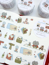 Kuboandlucy X Idiot Sandwich My Journal Sips V.3 (Stationery) Washi Tape

20mm Japanese Washi Tape
Exclusive collaboration with Idiot Sandwich
Perfect for all planners, journals or add a little personality to your letters or gift wrapping