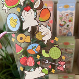 Cute deco stickers!

Great for journaling and Polaroid deco :)

Waterproof, matte PVC material

Size: 7.5 x 15.5 cm sheet