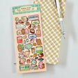 Cute deco stickers! Comes with an adorable, interactive pop-up art using the sticker backing.

Great for journaling and Polaroid deco :)

Waterproof, matte PVC material

Size: 7.5 x 15.5 cm sheet