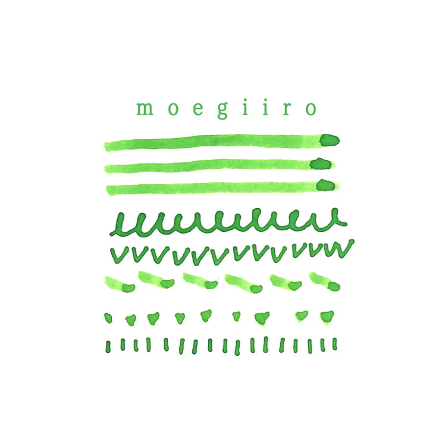 It is a yellow-green color like the new shoots and leaves that sprout in early spring. It is considered a color that symbolizes youth, and was popular as the color of young people during the Heian period.