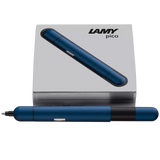 LAMY Pico Ballpoint Pen - Imperial Blue

Innovative pocket pen full of transformative power.

The LAMY pico reaches unimagined greatness under pressure: the innovative pocket pen transforms into a full-size biro with just one finger movement thanks to an ingenious double push mechanism inside. Strikingly different and surprising, it brings a piece of innovation to even the smallest pencil case or even trouser pocket as a handy everyday companion.&nbsp;

Matte dark blue lacquer finish with 1 refill of LAMY M