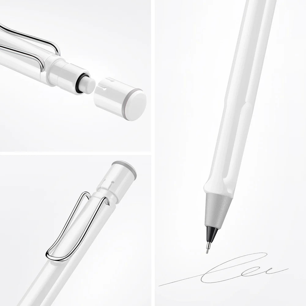 Fountain pen, icon, global success: the LAMY safari has been a beloved classic since its introduction in the 1980s and enjoys a cult status untypical for a writing instrument. Countless colours and ever-changing special editions make hearts beat faster - whether for the pencil case or the carefully curated fountain pen collection.

The LAMY safari is more than the sum of its details: it is aesthetic, robust and individual. The distinctive, self-sprung clip keeps the writing instrument securely fastened in p