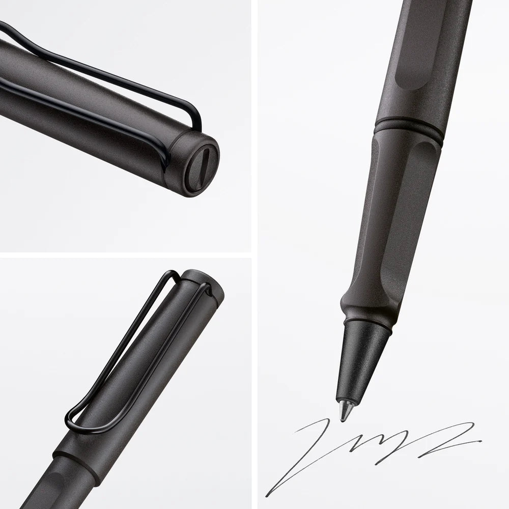 Fountain pen, icon, global success: the LAMY safari has been a beloved classic since its introduction in the 1980s and enjoys a cult status untypical for a writing instrument. Countless colours and ever-changing special editions make hearts beat faster - whether for the pencil case or the carefully curated fountain pen collection.

The LAMY safari is more than the sum of its details: it is aesthetic, robust and individual. The distinctive, self-sprung clip keeps the writing instrument securely fastened in p