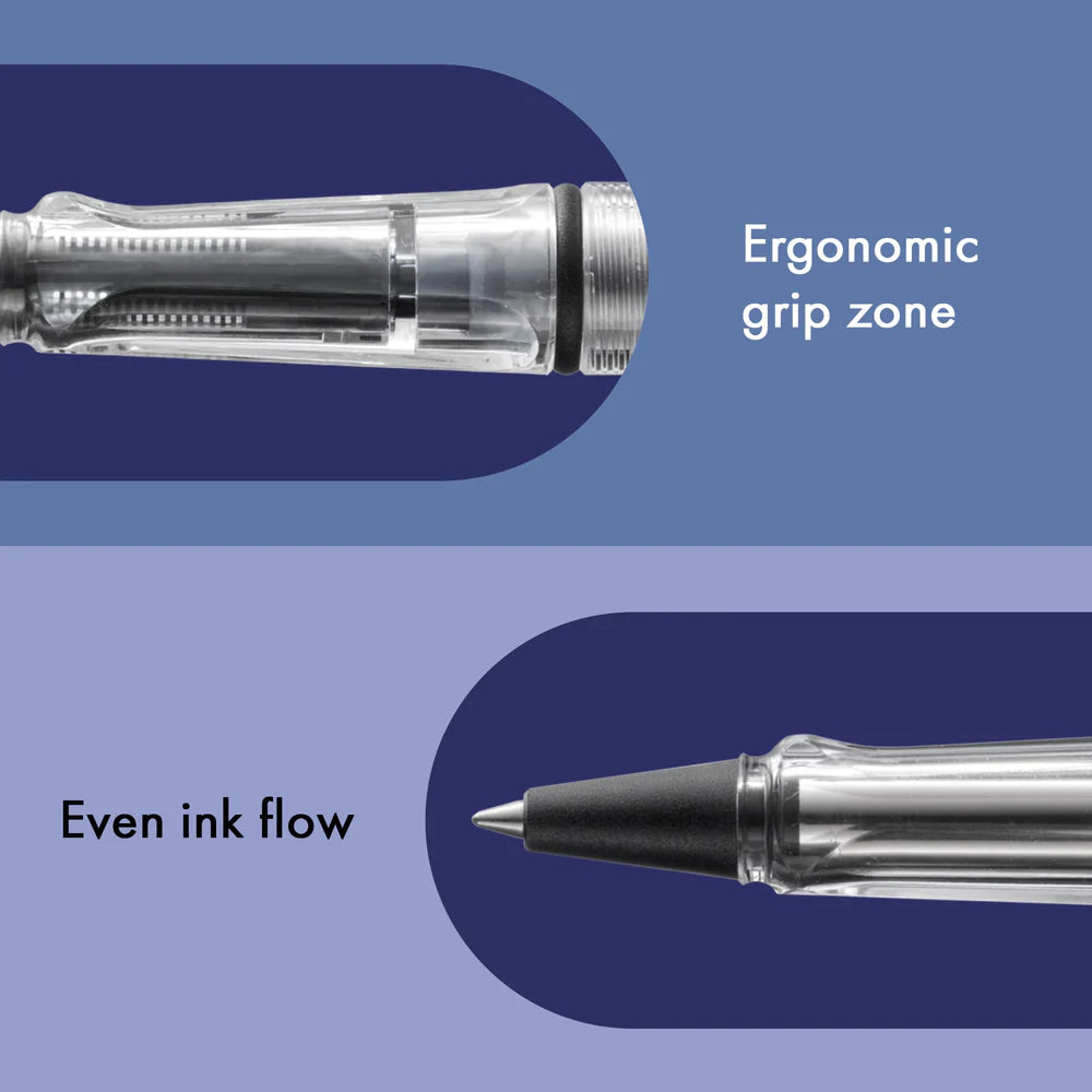 Fountain pen, icon, global success: the LAMY safari has been a beloved classic since its introduction in the 1980s and enjoys a cult status untypical for a writing instrument. Countless colours and ever-changing special editions make hearts beat faster - whether for the pencil case or the carefully curated fountain pen collection.

The LAMY safari is more than the sum of its details: it is aesthetic, robust and individual. The distinctive, self-sprung clip keeps the writing instrument securely fastened in p