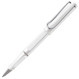 Fountain pen, icon, global success: the LAMY safari has been a beloved classic since its introduction in the 1980s and enjoys a cult status untypical for a writing instrument. Countless colours and ever-changing special editions make hearts beat faster - whether for the pencil case or the carefully curated fountain pen collection.

The LAMY safari is more than the sum of its details: it is aesthetic, robust and individual. The distinctive, self-sprung clip keeps the writing instrument securely fastened in p