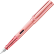 LAMY Special Edition AL-Star Fountain Pen - Flamingo

Light, lighter, LAMY AL-star: the writing classic made of resistant aluminium masters all challenges of everyday life in style. The transparent grip lies comfortably in the hand and, with an unobstructed view of the ink duct, turns the functional into a visual highlight. The series is ever inspiring with new special editions in current trendy colours and is thus an inspiring must-have in any pencil case.

Lightweight fountain pen with polished steel nib 