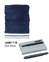 With their intense colors and long range, the LAMY T10 large capacity ink cartridges ensure pleasant, even writing - whether in everyday life, in the office, or at school. The ink cartridges offer an even flow and provide a smooth, precise writing experience for stylish writing without scratches. These ink cartridges fit all Lamy fountain pens, except the LAMY 2000.

Includes 5 cartridges with a 1.25ml capacity in each pack.