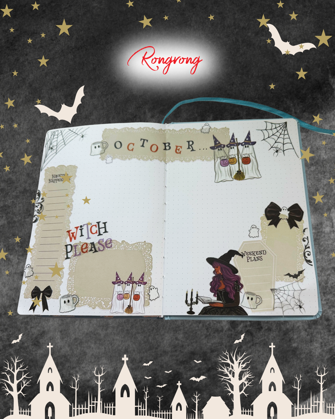 Creepy Colors, Spooky Spreads by Rongrong x Zara