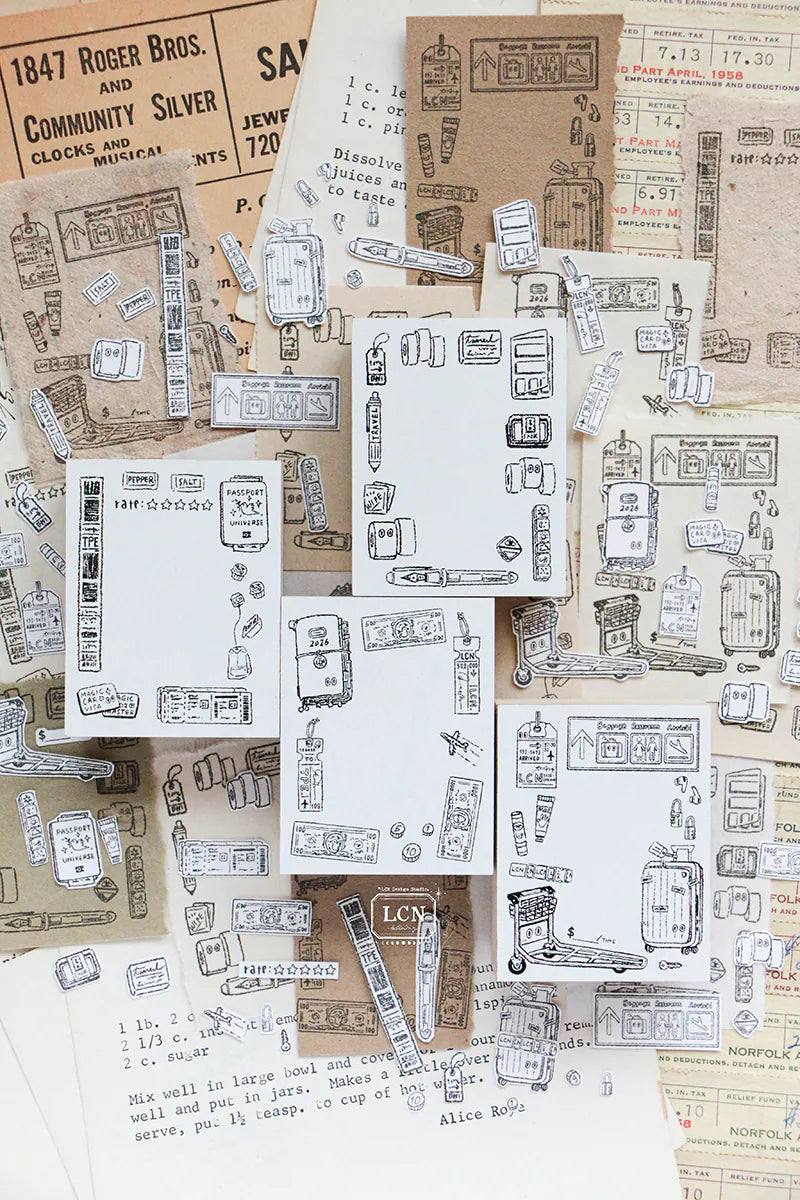Lin Chia Ning Wooden Stamp - Travel Collection


One (1) Travel Stamp. Four different designs to choose from!


Size: 6.5 x 5 x 2.5 cm
Material: Compressed wood handle rubber stamp