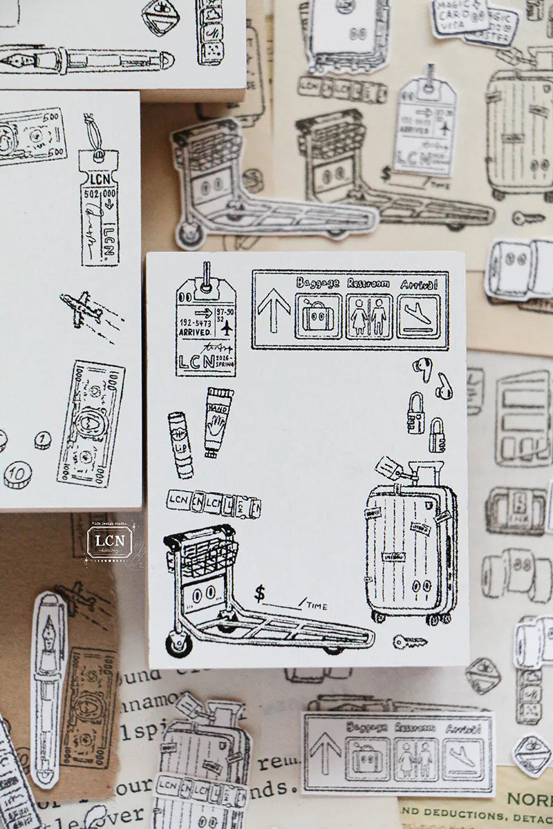 Lin Chia Ning Wooden Stamp - Travel Collection


One (1) Travel Stamp. Four different designs to choose from!


Size: 6.5 x 5 x 2.5 cm
Material: Compressed wood handle rubber stamp