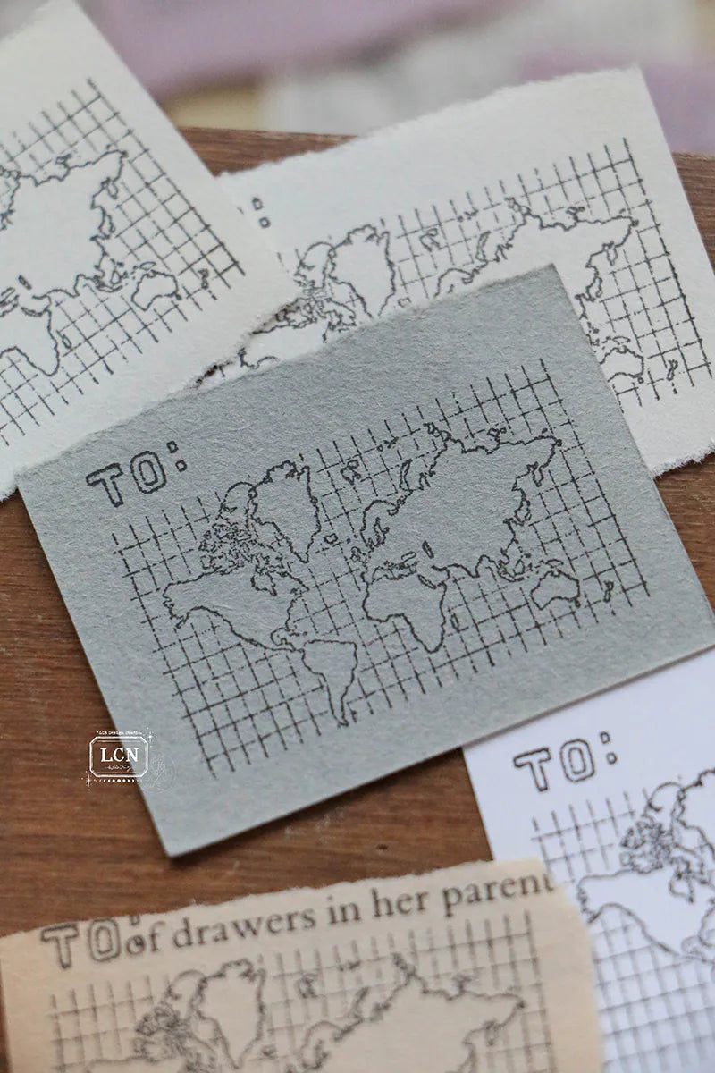 Lin Chia Ning Wooden Stamp - World Map


One (1) World Map Stamp. Includes 1 stamp.


Size: 4.5 x 3.5 x 2.5 cm
Material: Compressed wood handle rubber stamp