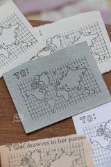 Lin Chia Ning Wooden Stamp - World Map


One (1) World Map Stamp. Includes 1 stamp.


Size: 4.5 x 3.5 x 2.5 cm
Material: Compressed wood handle rubber stamp