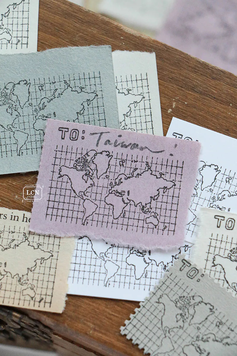 Lin Chia Ning Wooden Stamp - World Map


One (1) World Map Stamp. Includes 1 stamp.


Size: 4.5 x 3.5 x 2.5 cm
Material: Compressed wood handle rubber stamp