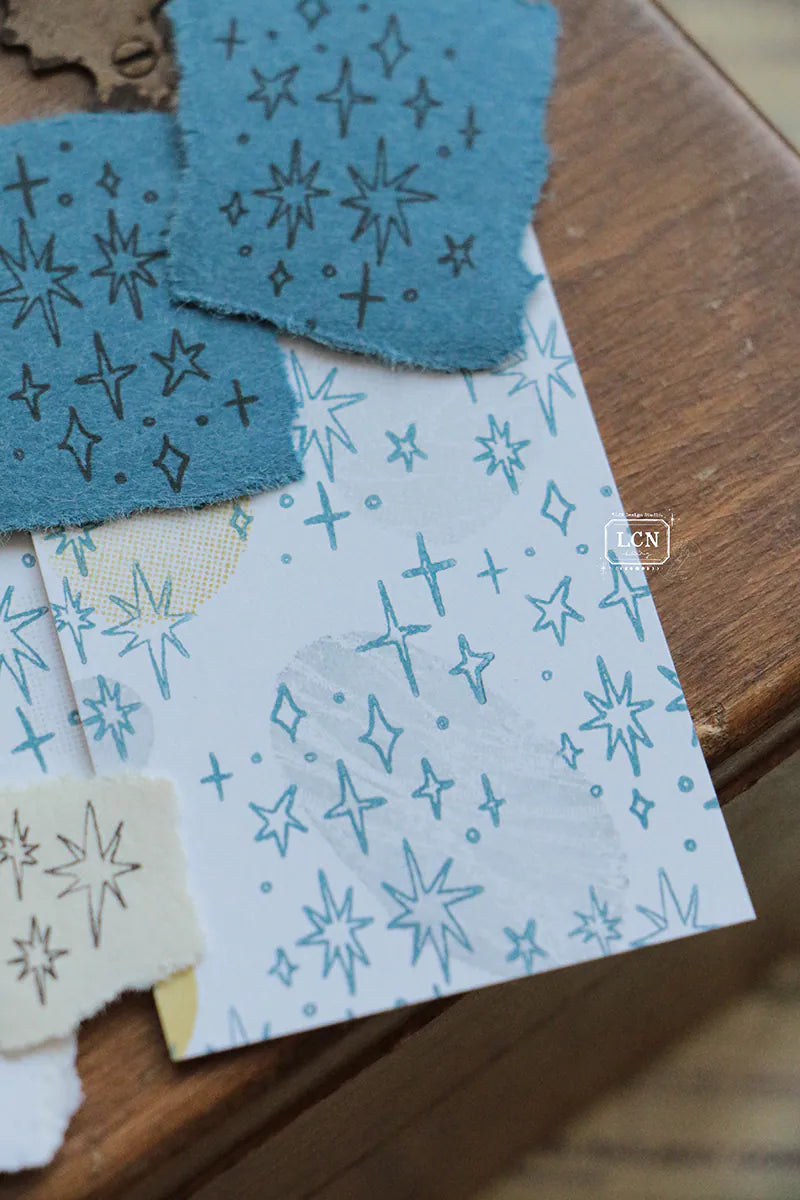 Lin Chia Ning Wooden Stamp Set - Hand Drawn Stars Medium


One (1) Set of Hand Drawn Stars Medium Size Stamp. Includes 3 different stamps


Size:&nbsp;
3 x 4 x 2.5 cm *1
1.5x 2 x 2.5 cm *2
Material: Compressed wood handle rubber stamp