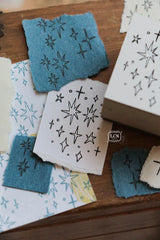 Lin Chia Ning Wooden Stamp Set - Hand Drawn Stars Medium


One (1) Set of Hand Drawn Stars Medium Size Stamp. Includes 3 different stamps


Size:&nbsp;
3 x 4 x 2.5 cm *1
1.5x 2 x 2.5 cm *2
Material: Compressed wood handle rubber stamp