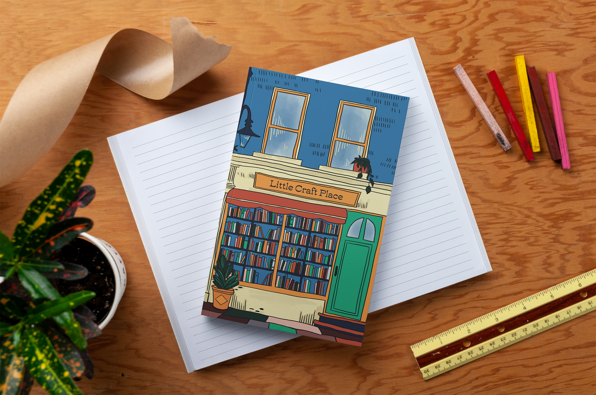 Little Craft Place Stationery Store Classic Layflat Notebook