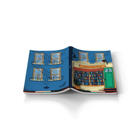 Little Craft Place Stationery Store Classic Layflat Notebook