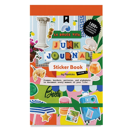 Pipsticks - La Dolce Vita Junk Journal Sticker Book Volume 5