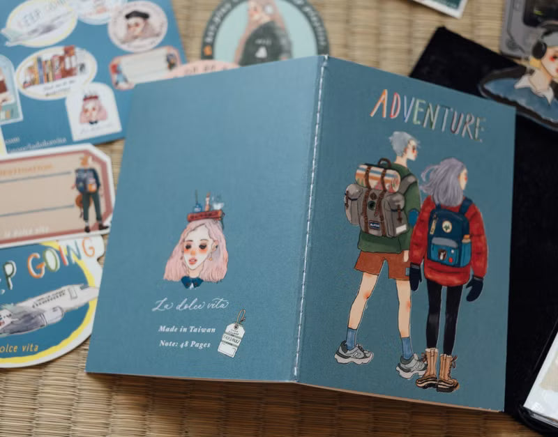 La Dolce Vita - Adventure Passport Size Notebook

The distance is a place we haven’t started yet.
As long as you set off, no place is truly far away.

48 pages in total.
Paper: Bird of Paradise
Binding: thread binding
Size: 88*125mm

Because the binding is thread binding, there may be threads exposed at the beginning and end.
This is a normal phenomenon and does not affect use.