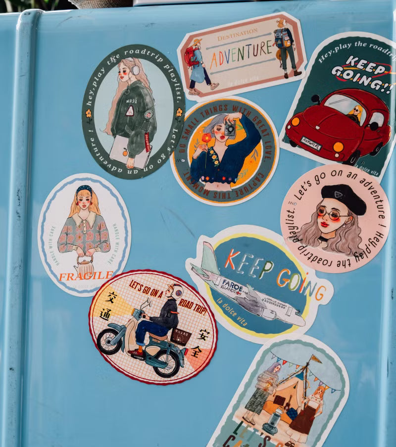 La Dolce Vita - Adventure Waterproof Vinyl Sticker