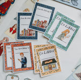 La Dolce Vita - Book Ticket Stickers Set of 8