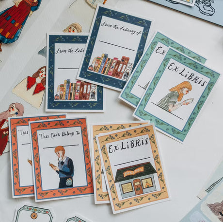 La Dolce Vita - Book Ticket Stickers Set of 8