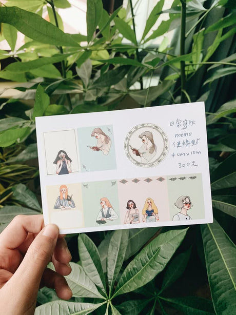 La Dolce Vita - Daily Writing Memo Sticky Notes Roll

6 Picture Cycles

Each picture junction has a tearing line can be neatly torn off

the Japanese Maruten Printed Roll Type Notes
Memo Post-it Notes
4cm x 10 m