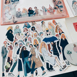 La Dolce Vita - Dearest Tin Box Sticker Set