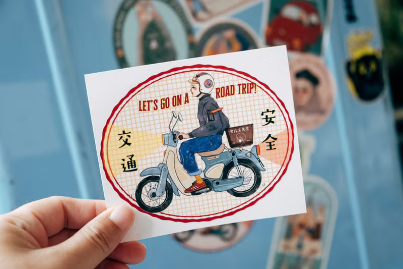 La Dolce Vita - Drive Safely Waterproof Vinyl Sticker