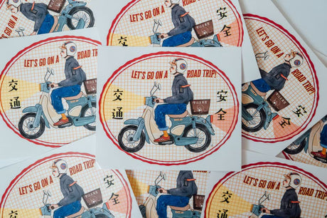 La Dolce Vita - Drive Safely Waterproof Vinyl Sticker