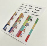 La Dolce Vita - Elegant Women Gallery Index Stickers