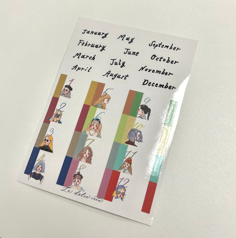 La Dolce Vita - Elegant Women Gallery Index Stickers