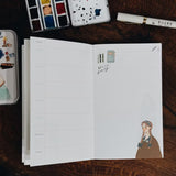 La Dolce Vita - Elegant Women's Gallery 4 Months Weekly Undated Planner


cooking, making fires, drinking tea;
Look at the stars in the dark night.

Let's embark on the journey of life together and
travel the way we love.

Let's not forget those shining and gentle days.

Includes 4 monthly spreads followed by 4 weekly spreads. This planner also includes a goals page, wish list, and grid pages. This planner is undated and can be used any time of year.


Paper: Bird of Paradise
Binding: thread binding
Size: 1