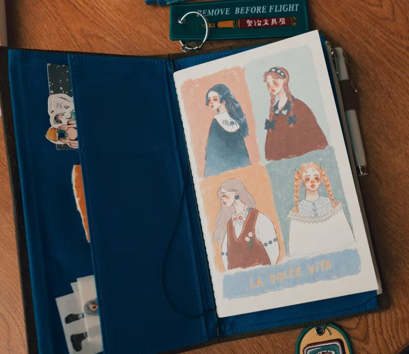 La Dolce Vita - Elegant Women's Gallery 4 Months Weekly Undated Planner


cooking, making fires, drinking tea;
Look at the stars in the dark night.

Let's embark on the journey of life together and
travel the way we love.

Let's not forget those shining and gentle days.

Includes 4 monthly spreads followed by 4 weekly spreads. This planner also includes a goals page, wish list, and grid pages. This planner is undated and can be used any time of year.


Paper: Bird of Paradise
Binding: thread binding
Size: 1