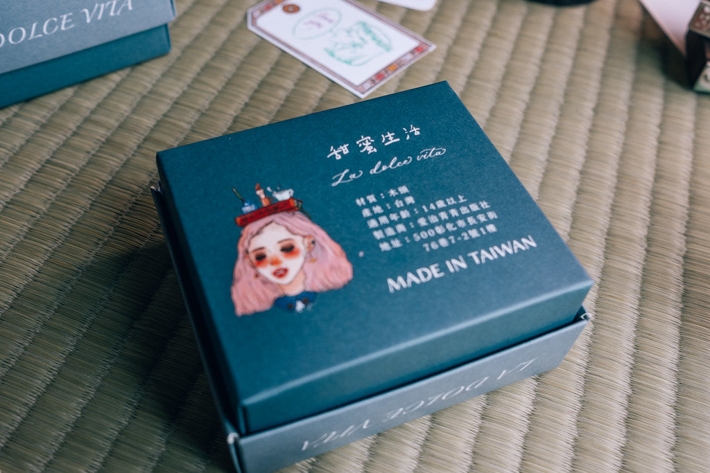 La Dolce Vita - English Months Stamp Set