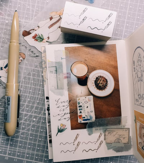 La Dolce Vita - Fountain Pen Tips Wooden Stamp