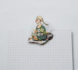 La Dolce Vita - Garden Tasha Girl Acrylic Clip

We happily move forward with a series of five models!

The material is acrylic and the thickness is 3mm.
Very versatile, it is very convenient and cute to use as a decoration.&nbsp;
Each one has a length and width of about 5 cm and is made in Taiwan.