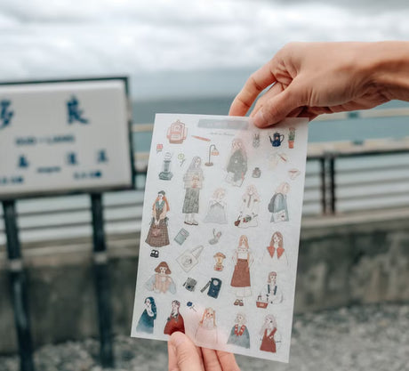 La Dolce Vita - Handbook Time A5 Cut Paper Sticker Sheet