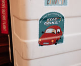 La Dolce Vita - Keep Going Road Version Waterproof Vinyl Sticker