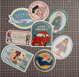 La Dolce Vita - Keep Going Road Version Waterproof Vinyl Sticker