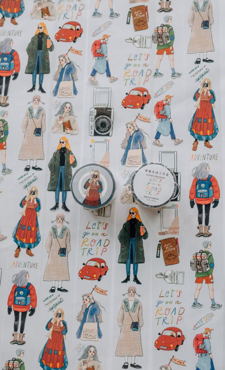 La Dolce Vita - Let's Go On A Road Trip PET Tape

Let's go on a road trip.
The scenery along the way is a gift of a lifetime.

Product information:
PET tape
4 cm wide, 10 meters long, 90 cm long
Made in Taiwan