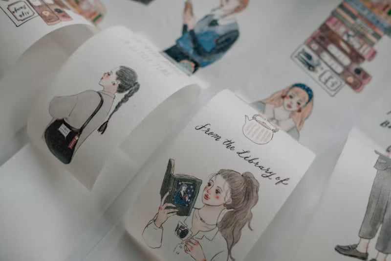 La Dolce Vita - Life In A Bookstore Washi Tape

Because of sunny days, rainy days,

because of broad-mindedness, because of the long
road, because of the coarse tea and light rice, and because of the winding
alleys, I don't actually go to the bookstore
for anything, I just want to live a life
with a bookstore


Product information:
Matte Washi Tape with Release Paper
5 cm wide, 10 meters long, 90 cm long
Made in Taiwan