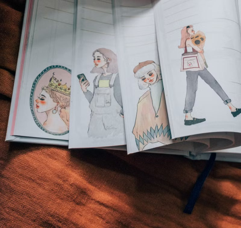 Carefully crafted,
Bringing you a brand new version and format!
The first part is the monthly plan, followed by the weekly plan for 54 weeks.

Highlights:
1. Fill in the date yourself
2. Months from January to December
3. Monthly Notes: 12 patterns in total
4. 54 weeks in total
5.Two styles that we think are the most useful
6. Weekly Notes: 18 patterns, cycled 3 times
7. There is a book cover!

Can be flattened 180 degrees!
A total of 160 pages perfectly bound
Inside page: Bird of Paradise 75g
Size: 168x182